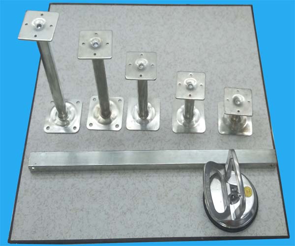 全鋼防靜電地板配件橫梁支架的參數-沈飛防靜電地板官網